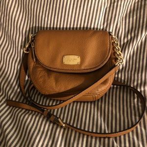 Leather Michael Kors Crossbody Purse